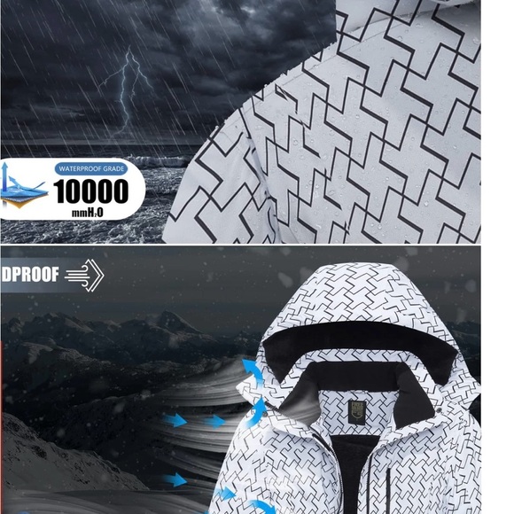 Stylish Black and White  Jacket - Picture 3 of 11